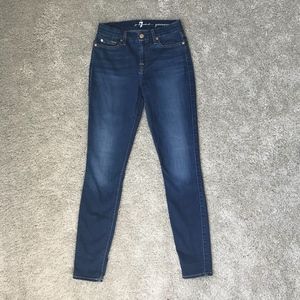 7 for All Mankind Gwenevere Skinny Jeans Size 26